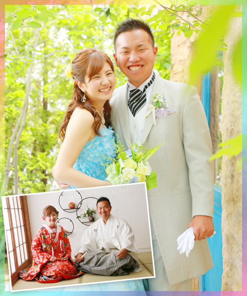 フォトウエディングは和と洋で楽しみませんか？