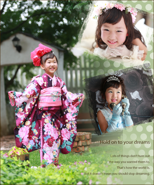 七五三　笑顔で七歳記念