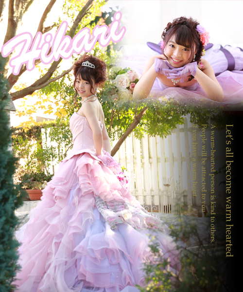 ご成人記念でプリンセスに変身