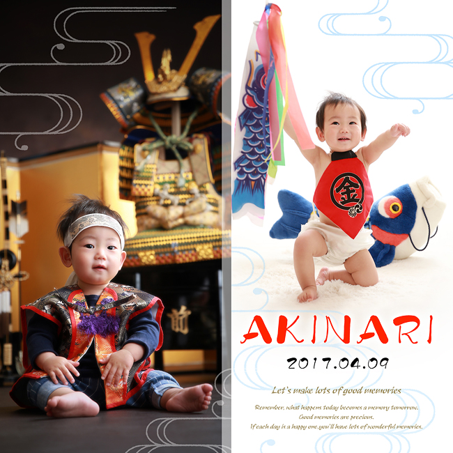 端午の節句記念撮影始まりました