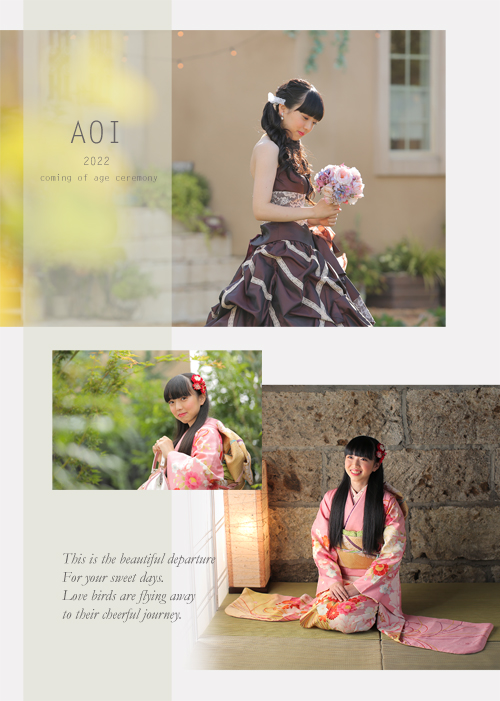 成人式の記念に振袖の他にドレスもオススメ♪