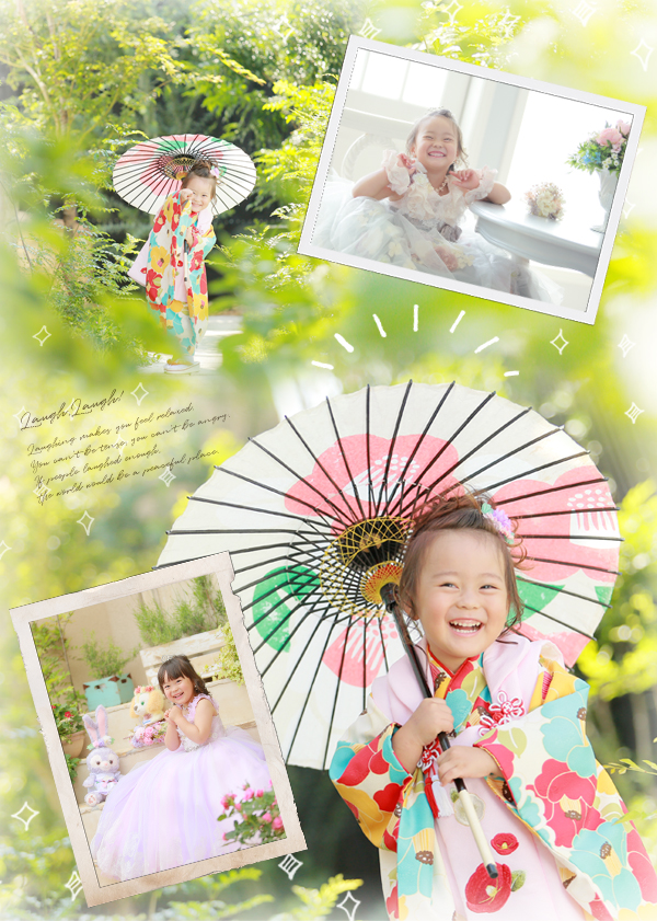 七五三、3歳記念♡