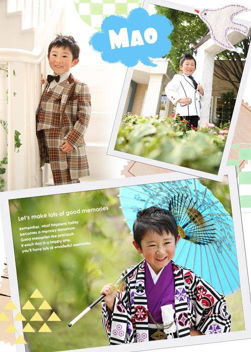 本日の七五三は絵になる彼、参上！　by  宇都宮