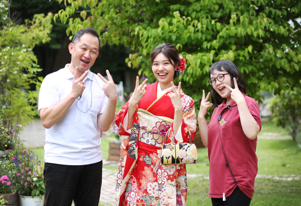 天使の森 宇都宮ヴィラージュ お客様の声(口コミ) 　ご成人記念　振袖