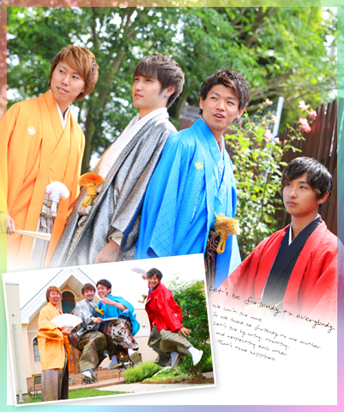 成人袴　であっぱれ♪♪