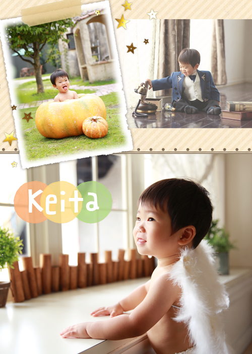 ベビーフォト　いろんな表情