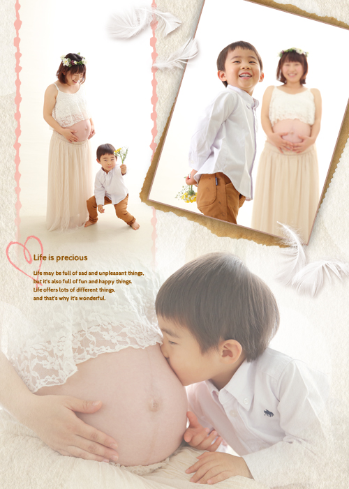 ママのおなかに愛情込めて マタニティ