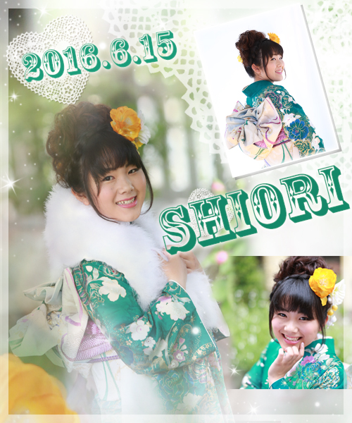 ご成人の後撮りは天使の森のロケーション撮影で