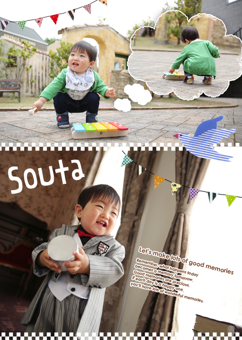 元気にベビーフォト頑張りました！