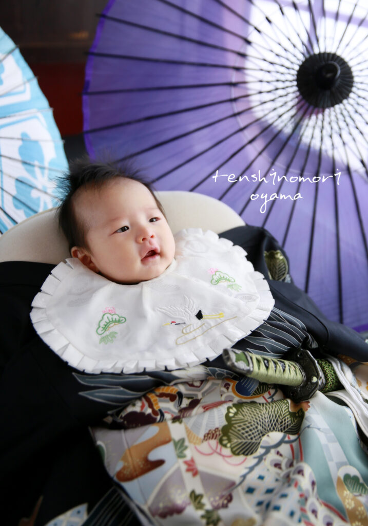 栃木県で赤ちゃんのお宮参り写真なら天使の森！