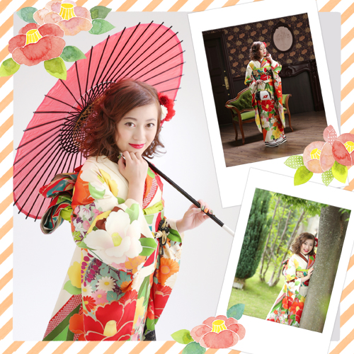 ご成人振袖展示会好評開催中～