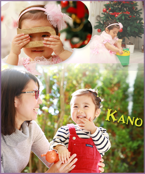 クリスマスのベビーフォト