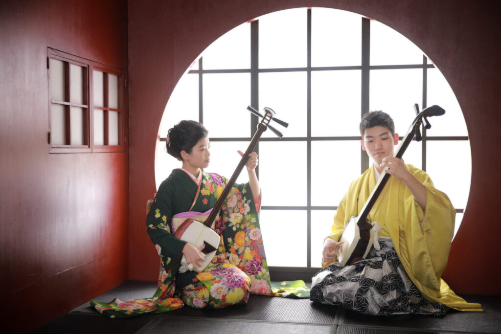 ご成人記念と三味線　芸事×成人式