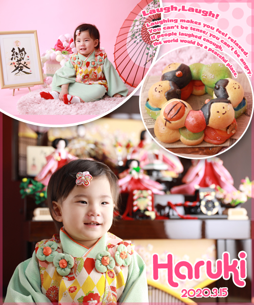 森のパン屋とコラボ！桃の節句～雛人形ちぎりパン～