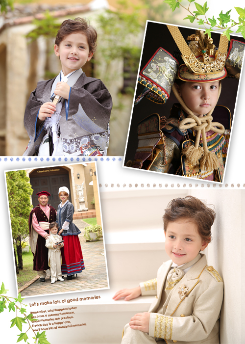 七五三　鎧兜撮影でカッコよく決めました！