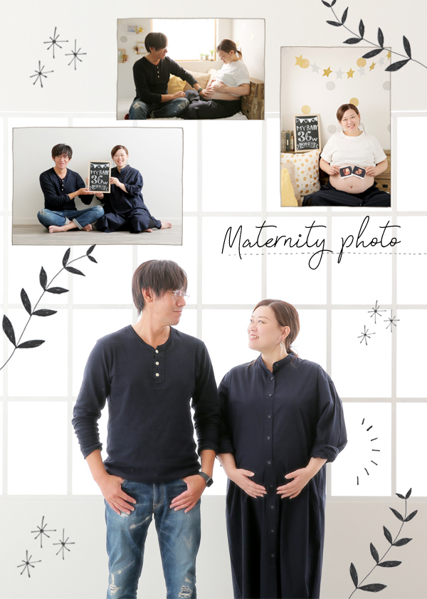 マタニティフォト　スタジオ