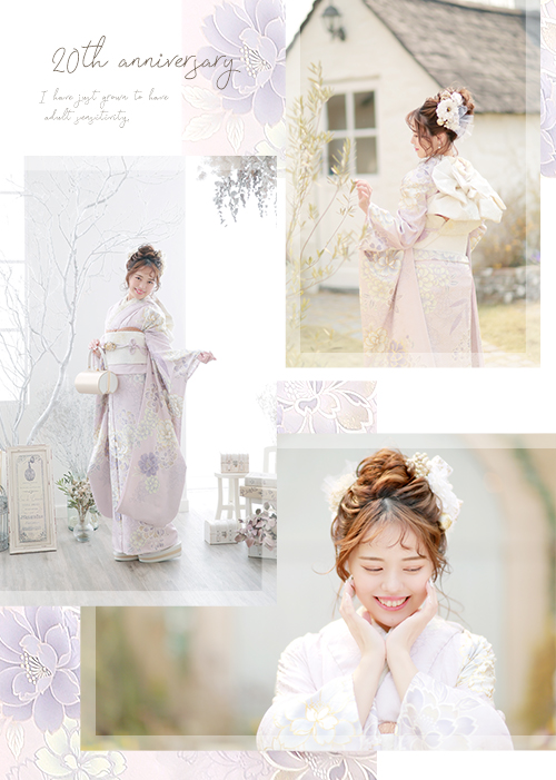 ご成人記念！モデル撮影しましたっ(^^♪