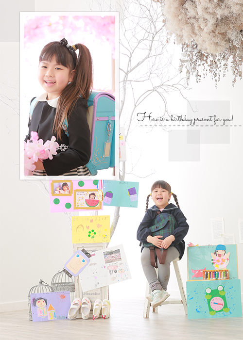 卒園記念　入学記念　撮影