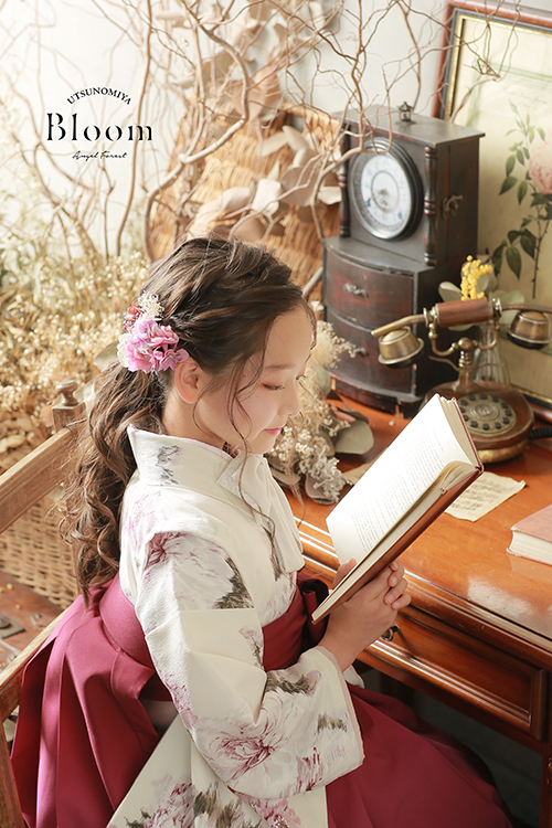 ハーフ成人式　着物　袴　レンタル