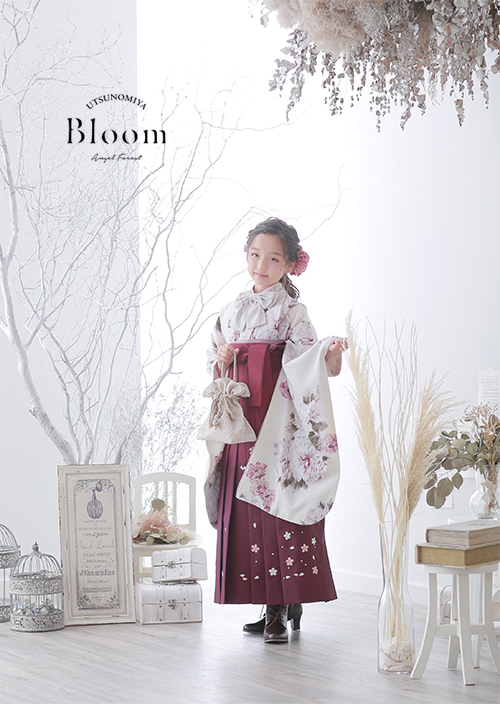 ハーフ成人式　着物　袴　レンタル