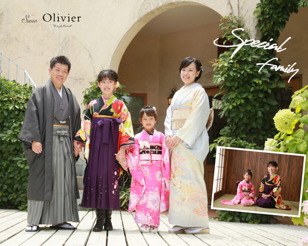 ご家族和装増えています♪