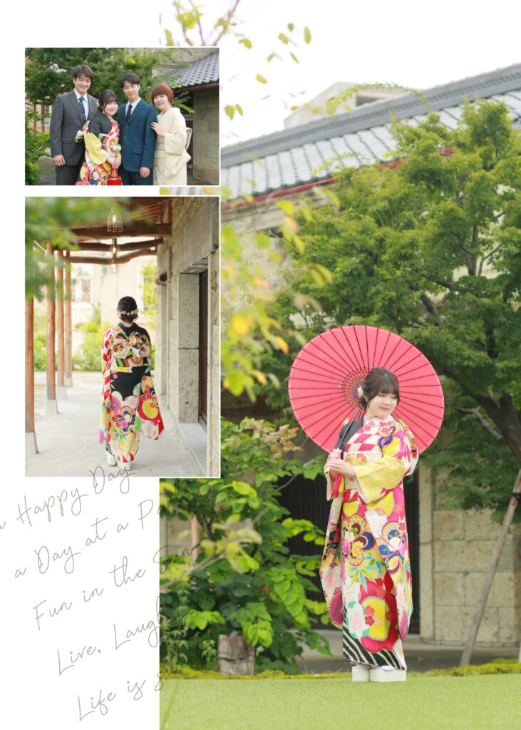 ハタチの記念をお母様に・・♡