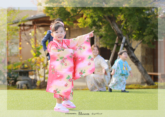 七五三3歳のお祝い♡