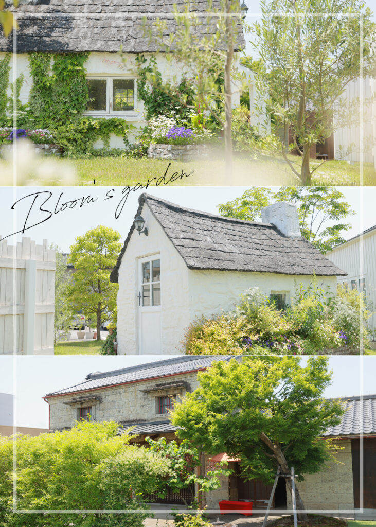 新緑がキレイなお庭。平日おススメです。