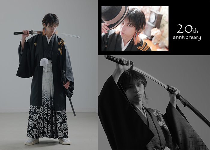 成人 前撮り 男性 袴 スーツ レンタル