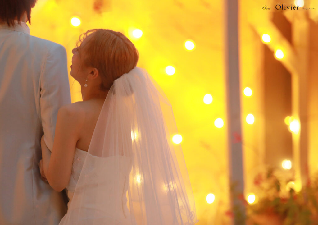 ナイトフォトウェディング♡