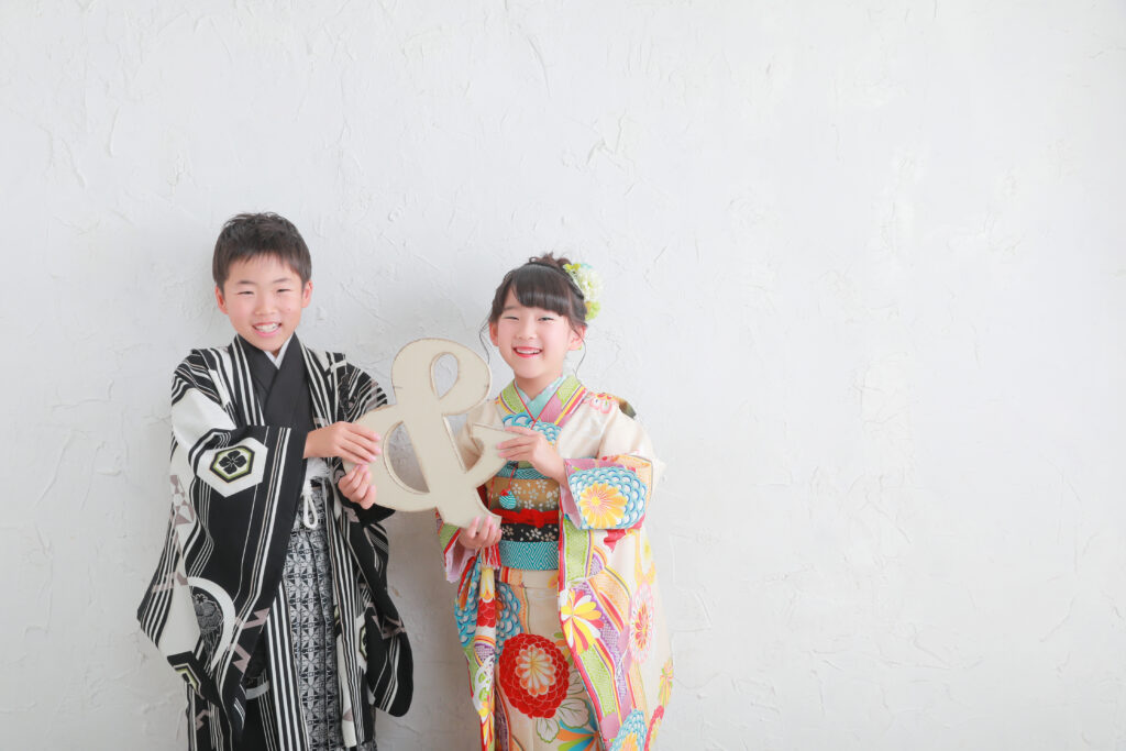 きょうだいで七五三！