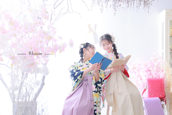 天使の森　宇都宮Bloom卒業袴　キャンペーン　