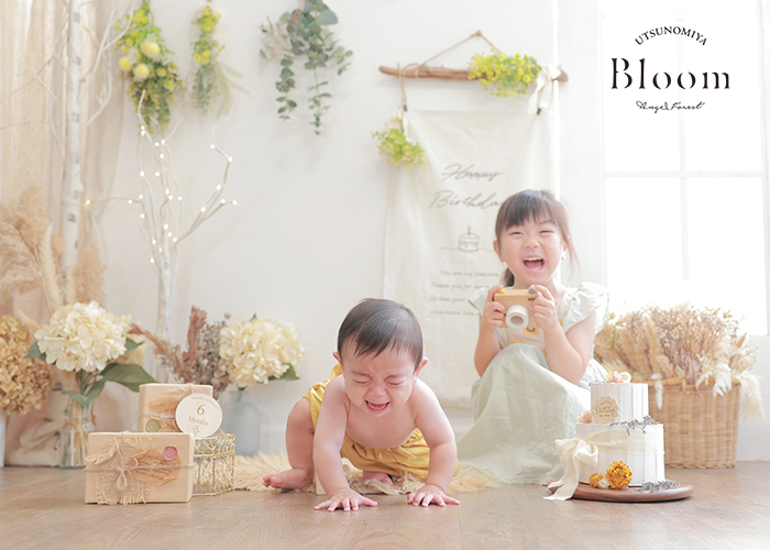 宇都宮　写真館　天使の森　ベビーフォト