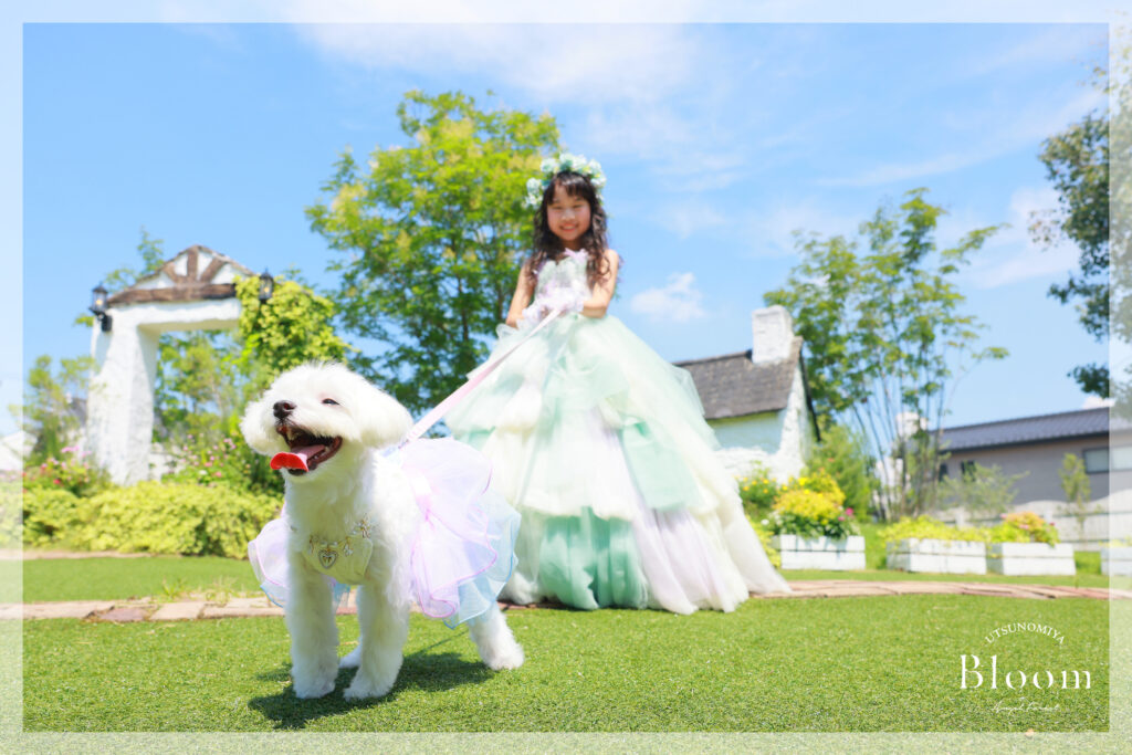 ペットとの撮影大歓迎です♪