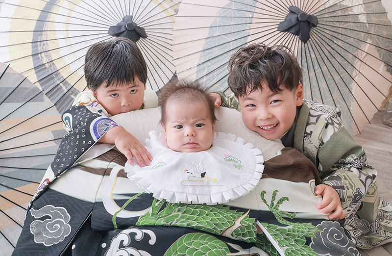 お宮参り　スタジオ　撮影　宇都宮