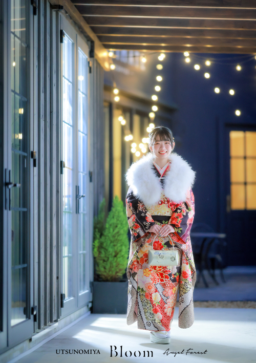 宇都宮 成人 七五三 庭 撮影 外