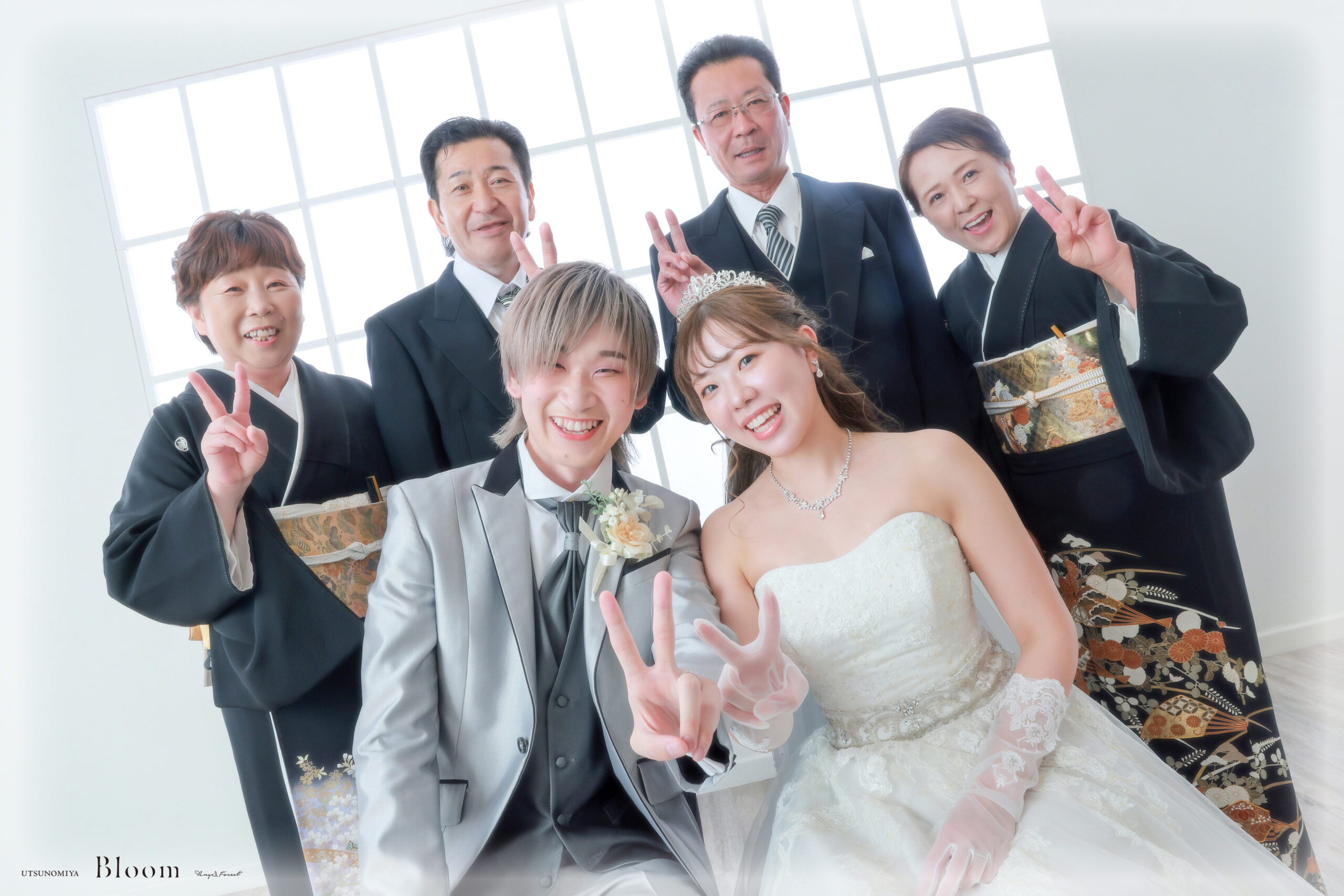 栃木　宇都宮　ウエディング　ウエディングフォト　ドレス　タキシード　ロケ-ション撮影　留袖　モーニング　ヘアアレンジ　ヘアセット　