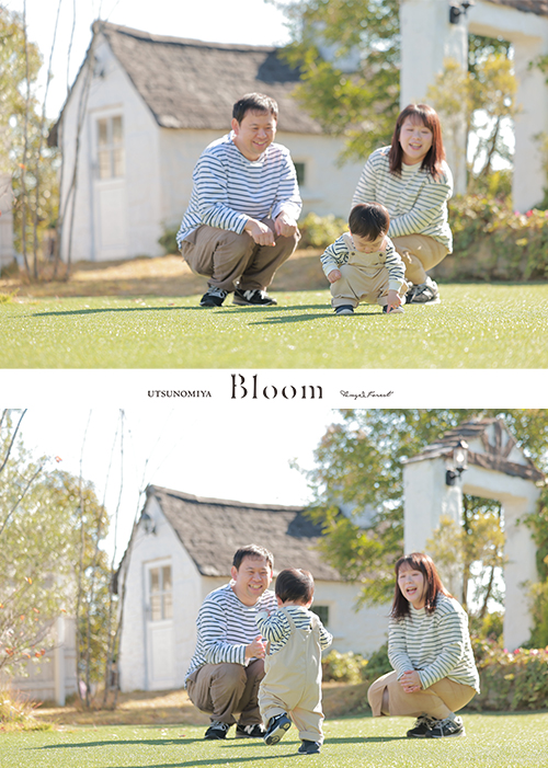 ベビーフォト 1歳お誕生日記念 天使の森