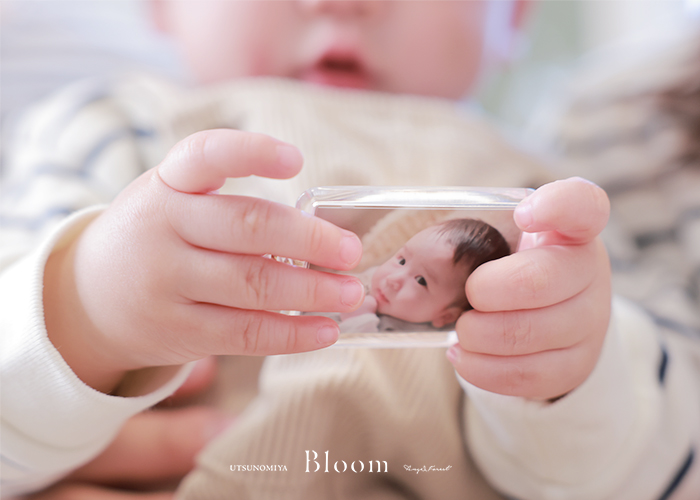 ベビーフォト 1歳お誕生日記念 天使の森