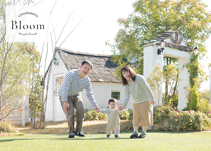 ベビーフォト☆お揃いのお洋服で撮影♪