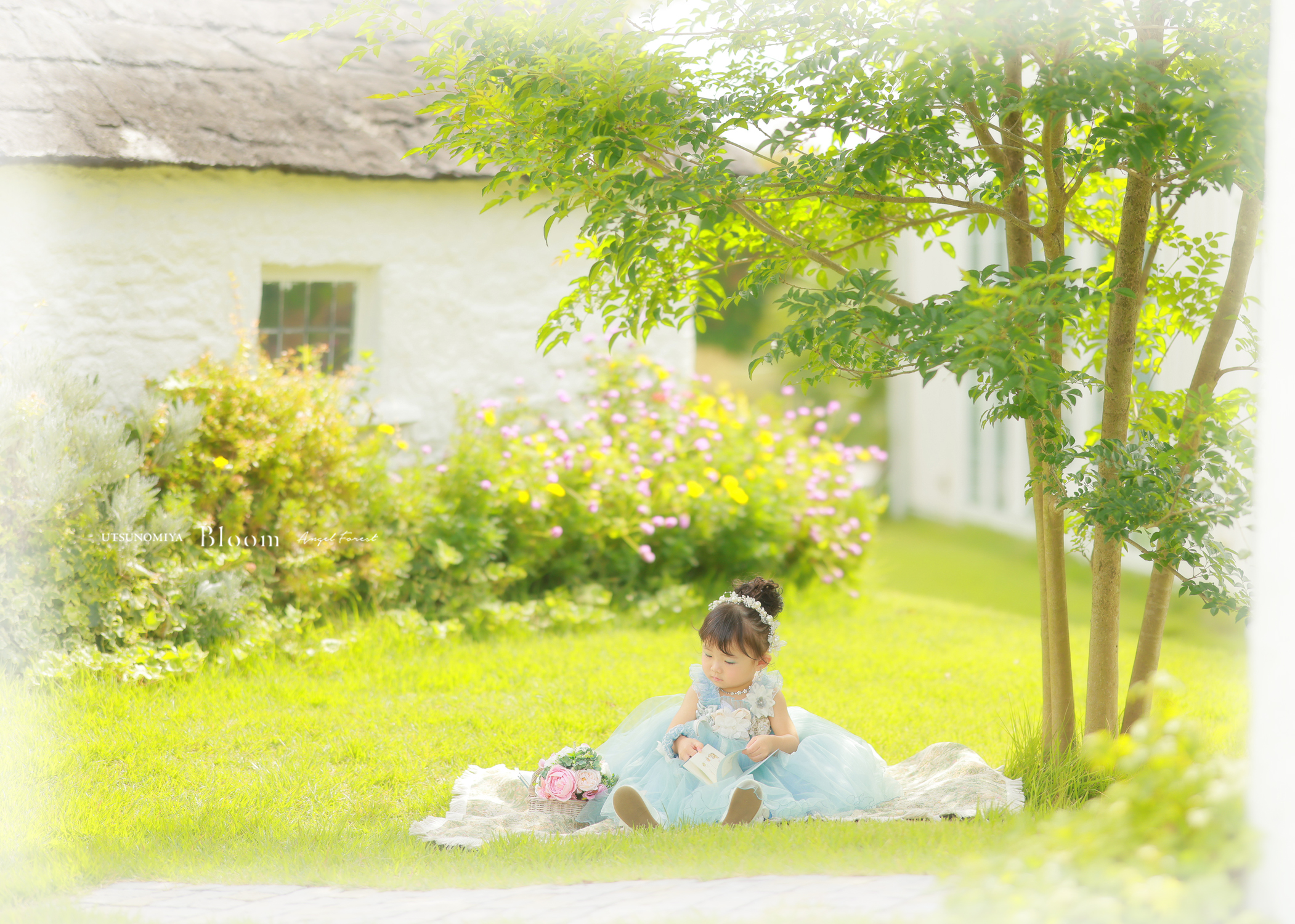 七五三　後撮り　ローケーション撮影