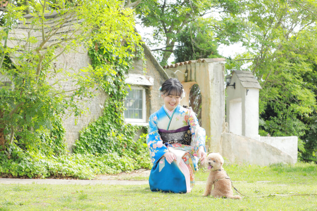 【ご成人♪】ワンちゃんとの撮影も大歓迎！【小山ルミナス】