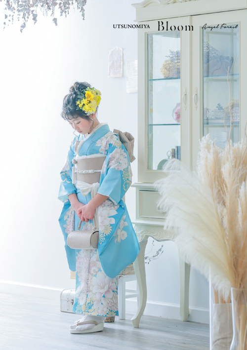 七五三　7歳　新作　宇都宮　着物