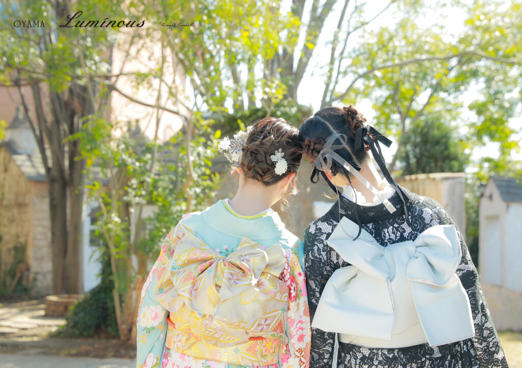 ご成人前撮りはお友達と一緒に！