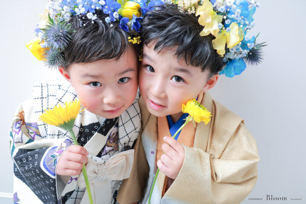 【宇都宮Bloom限定】七五三生花オプションのご紹介❀