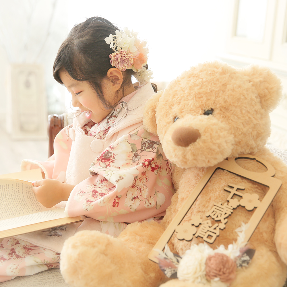 七五三　撮影　千歳飴