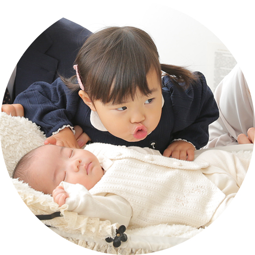 お宮参り　ベビードレス